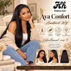 Aya Confort – Perruque Headband Lisse Sans Colle