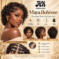 Maya Bohème – Perruque Pixie Curl Lace 5×5
