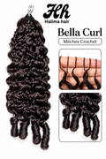 Bella Curl – Mèches Crochet Raw Hair Bouclées