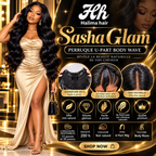 Sasha Glam – Perruque U-Part Body Wave.
